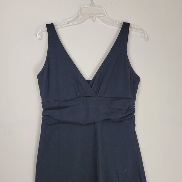 Patagonia Women's Black Sleeveless A-Line V-Neck Dress - Picture 4 of 11